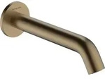 hansgrohe Tecturis S Wanneneinlauf 73411140 Ausladung 198mm, brushed bronze