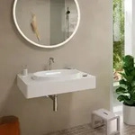 hansgrohe Tecturis S 2-Loch Waschtischarmatur 73353000 mit Ablaufgarnitur,...