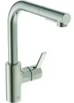 Ideal Standard Gusto K&uuml;chenarmatur BD420GN silver storm, mit Rohrauslauf und