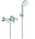 Grohe Costa Wannenarmatur 2546010A chrom, mit Relexaflex-Brausegarnitur