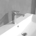 Villeroy und Boch Architectura Square Waschtischarmatur TVW12500100061 mit