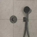 hansgrohe ShowerSelect Comfort S Brausethermostat 15556340 brushed blacke...
