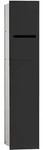 Emco Asis Modul 2.0 WC-Modul 975427551 schwarz, 170x811 mm, Anschlag links, Unterputz