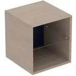 Geberit One Seitenelement 505079005 45x49,2x47cm, Eiche/Melamin Holzstruktur