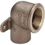 Viega Wandscheibe 15 mm x 1/2" Rp, Rotguss