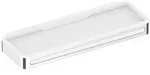 Keuco Plan Duschkorb 14959010051 3-teilig, verchromt/weiss, mit Glasabzieher
