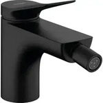 hansgrohe Vivenis Bidetarmatur 75200670 mit Zugstangen-Ablaufgarnitur, mattschwarz