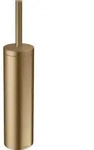 hansgrohe Axor WC-B&uuml;rstengarnitur 42855140 mit Deckel, Wandmontage, brushed bronze