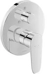 Duravit B.1 Wannenarmatur B14210012010 chrom, Unterputzarmatur, mit Umstellung, rund
