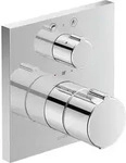 Duravit C.1 UP-Wannenthermostat C15200017010 eckig, Ab- & Umstellventil,
