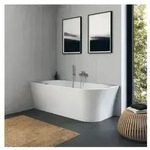 Duravit DuraSenja Eck-Badewanne 700580000000000 170x80cm, Ecke links, wei&szlig;
