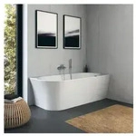 Duravit DuraSenja Eck-Badewanne 700581000000000 170x80cm, Ecke rechts, wei&szlig;