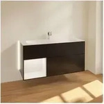 Villeroy und Boch Finion Waschtischunterschrank G060HFPD mit Beleuchtung, 3 Ausz&uuml;ge,
