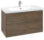 Villeroy und Boch Subway 3.0 Waschtisch-Unterschrank C570L0VH 97,3x57,6x47,8cm,...