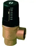 Heimeier Differenzdruck-&Uuml;berstromventil 5501-04.000 DN 25, Muffen-IG, Rotguss