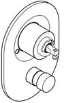 hansgrohe Umr&uuml;stset Kugel 96385000 M3 Wannenmischer, Unterputz, chrom
