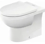 Duravit No. 1 Stand-Tiefsp&uuml;l-WC 2009090000 37x57cm, Abgang waagerecht, Rimless, 4,5