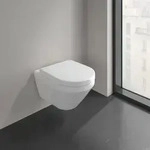 Villeroy und Boch Architectura Wand-Tiefsp&uuml;l-WC 4694C001 37x53cm, rund,...