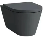 Laufen Kartell Wand-Tiefsp&uuml;l-WC H8213317580001 graphit matt, sp&uuml;lrandlos, mit