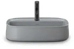 Duravit Zencha Aufsatzbecken 2374556771 55x39cm, mit Hahnloch, Hahnlochbank,...
