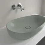 Villeroy und Boch Antao Aufsatzwaschtisch 4A7465R8 65x40 cm, asymmetrisch, ohne