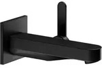 Keuco Ixmo Einhebel-Waschtischmischer 59516370302 Ausladung 165 mm, schwarz matt,