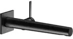 Keuco Ixmo Waschtisch-Einhebelmischer 59516372102 Ausladung 243 mm, schwarz matt,