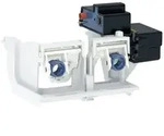 Geberit WC-Steuerung 115897006 Netzbetrieb, 2-Mengen-Sp&uuml;lung, f&uuml;r Funktaster
