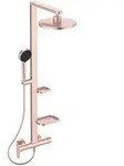 Ideal Standard Alu+ Duschsystem BD584RO mit Brausearmatur, FirmaFlow-Kartusche, 2