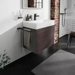 hansgrohe Xevolos E Waschtisch 61096450 80 x 48 cm, mit Hahnloch, ohne &Uuml;berlauf,