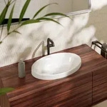 hansgrohe Xuniva Einbauwaschtisch 60156450 550x400mm, ohne Hahnloch, mit &Uuml;berlauf,