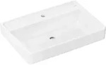 hansgrohe Xanuia Q Waschtisch 60223450 700x480mm, mit Hahnloch, ohne &Uuml;berlauf, wei&szlig;