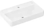 hansgrohe Xanuia Q Waschtisch 61130450 650x390mm, mit Hahnloch/&Uuml;berlauf, SmartClean,
