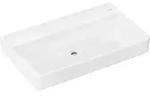 hansgrohe Xanuia Q Waschtisch 60228450 800x480mm, ohne Hahnloch/&Uuml;berlauf, wei&szlig;