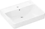 hansgrohe Xanuia Q Waschtisch 60243450 600x480mm, mit Hahnloch/&Uuml;berlauf,