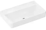 hansgrohe Xanuia Q Waschtisch 60220450 650x390mm, ohne Hahnloch/&Uuml;berlauf, wei&szlig;