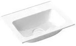 Emco Asis Mineralguss-G&auml;ste-Waschtisch 957711442 wei&szlig;, &Oslash; 400 mm, ohne...