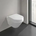 Villeroy und Boch Architectura Wand-Tiefsp&uuml;l-WC 5684C0R1 37x53cm, rund,...