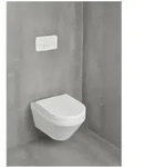 Villeroy und Boch Architectura Combi-Pack Wand-WC mit WC-Sitz 4694CL01 oval,...