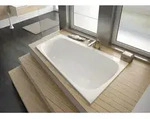 Hoesch iSENSI Badewanne 3875.010 180x140cm, rechts, wei&szlig;