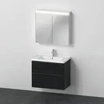 Duravit D-Neo M&ouml;bel-Set DE011601616 800mm, Eiche Schwarz