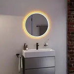 hansgrohe Xarita S Spiegel 54982700 mit kapazitiven Ber&uuml;hrungssensor, 700 x 700 x 50