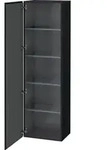 Duravit L-Cube Hochschrank LC1181L1616 50x36,3x176cm, T&uuml;r links, Eiche schwarz