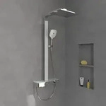 Villeroy und Boch Infinity Showers Duschsystem TVS11000500061 413x1055x561mm, eckig,