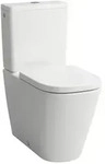 Laufen Meda Stand-WC-Kombination H8241114000001 36x68cm, sp&uuml;lrandlos, wei&szlig; mit LCC