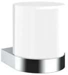 Emco Sensor-Seifenspender 272100102 chrom, Kristallglas, mit St&uuml;lpbecher, satiniert,