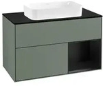Villeroy und Boch Finion Waschtischunterschrank F252PDGM 100x60,3cm, Abdeckplatte