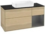 Villeroy und Boch Finion Waschtischunterschrank G712GKPC 120x60,3x50,1cm, Regal