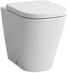 Laufen Meda Stand-WC H8231117570001 36x54cm, sp&uuml;lrandlos, wei&szlig; matt