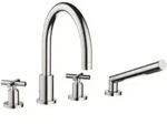 Dornbracht Tara. Vierloch-Wannenmischer 27512892-08 f&uuml;r